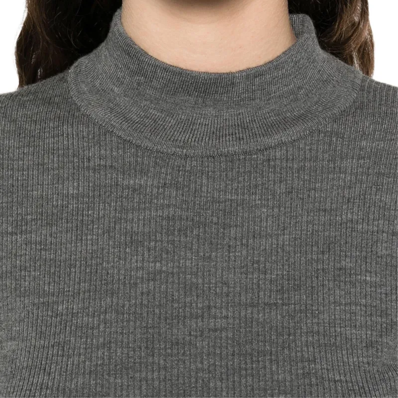 MICHAEL KORS FW24 Long Sleeved Dresses Women's Medium Gray-4