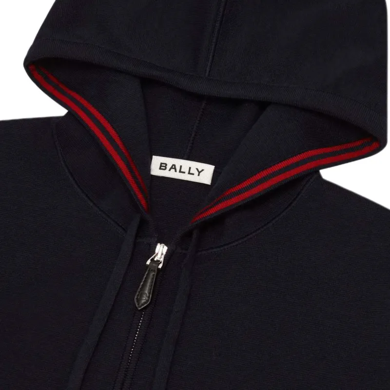 BALLY Merino Wool Hoodie-2