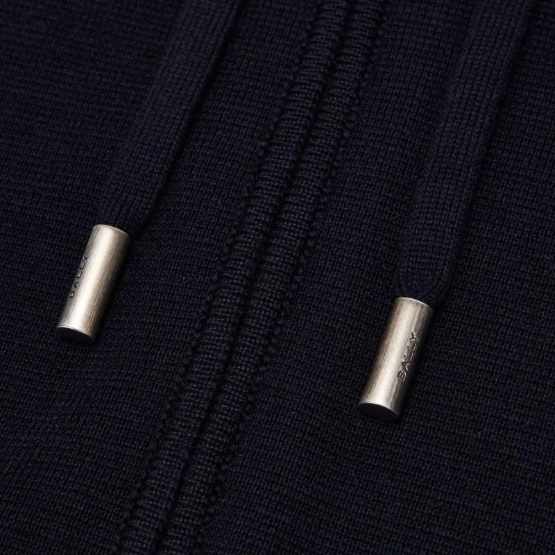 BALLY Merino Wool Hoodie-3