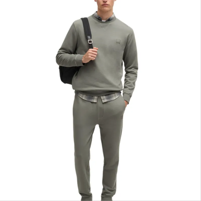 HUGO BOSS FW24 Sweatshirt Men's Green-2