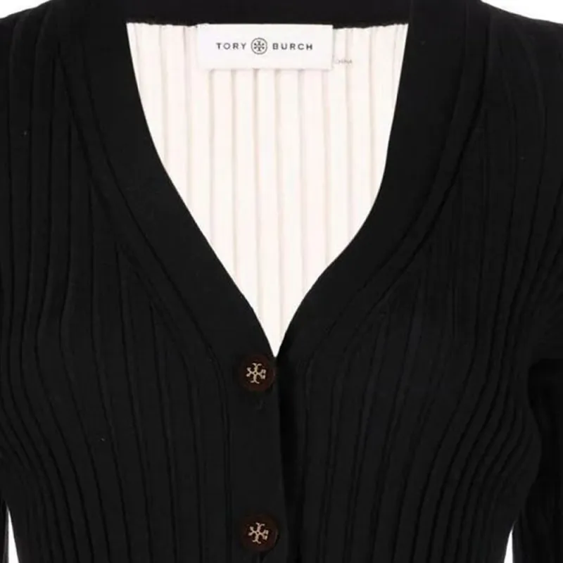 TORY BURCH SS22 Knitwear Women's Black-4