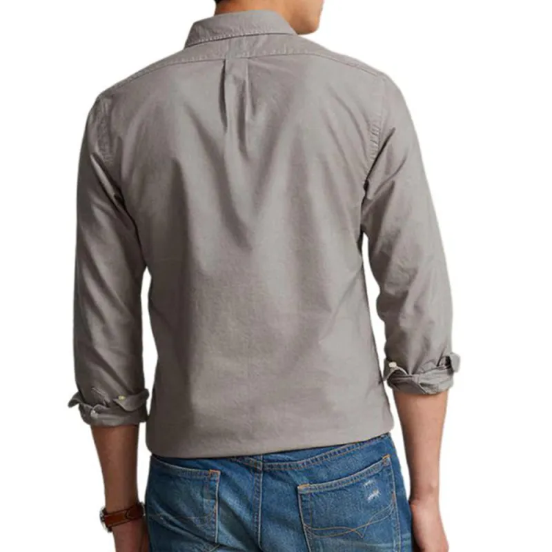 Polo Ralph Lauren Long Sleeve Garment Dyed Oxford Sport Shirt-4