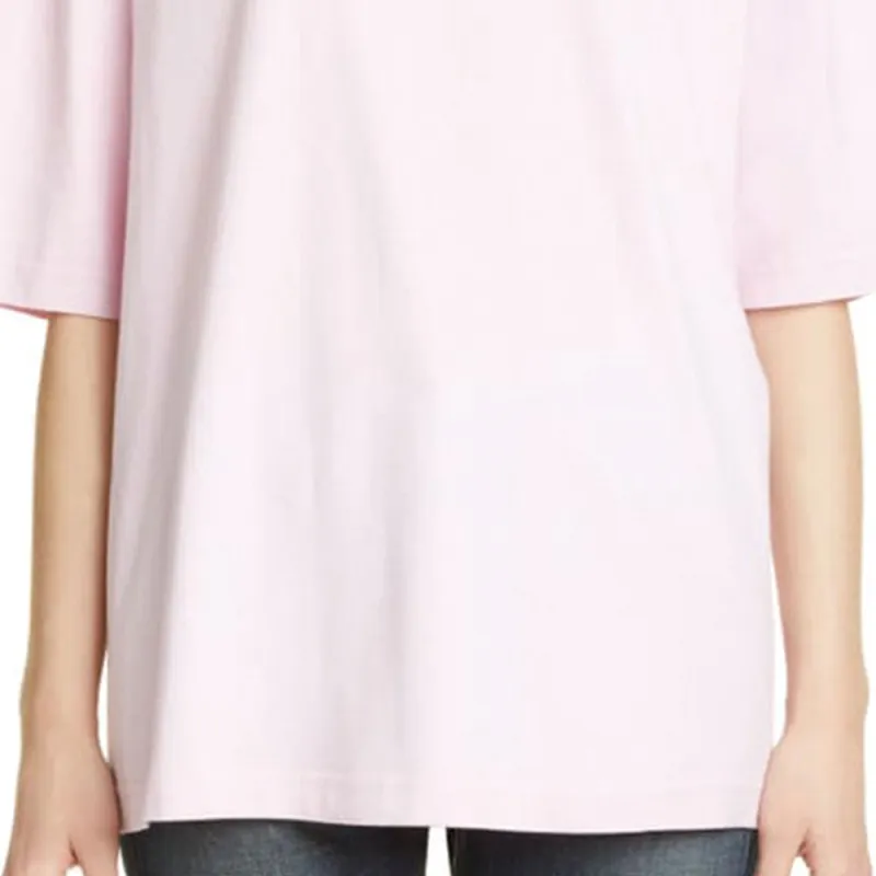 Balenciaga T Shirt Women's Pink Regular Fit-7