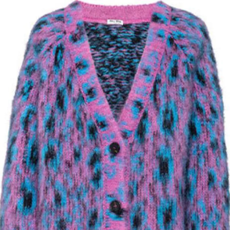 MIU MIU SS22 Sweater Women's Purple-5