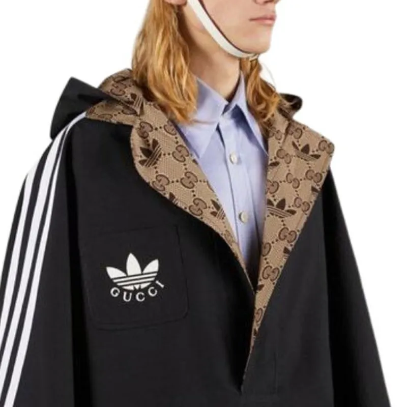 GUCCI x Adidas Originals SS23 Coats Coat Women's Black-5
