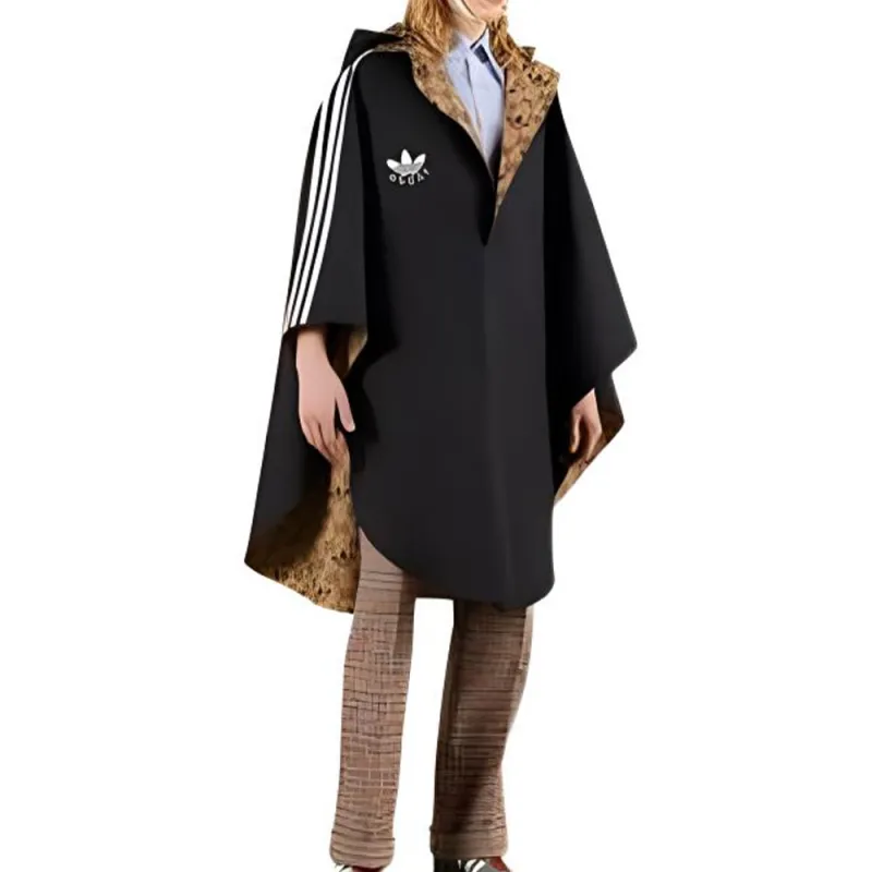 GUCCI x Adidas Originals SS23 Coats Coat Women's Black-1