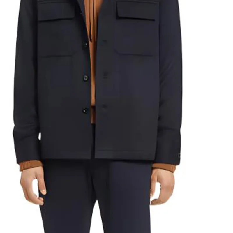 Ermenegildo Zegna Oasi Buttoned Straight Hem Shirt-4