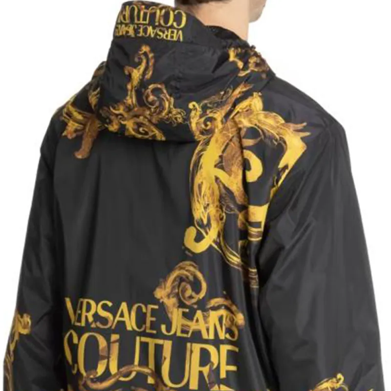 VERSACE JEANS COUTURE Jackets Coats Men's Black-5