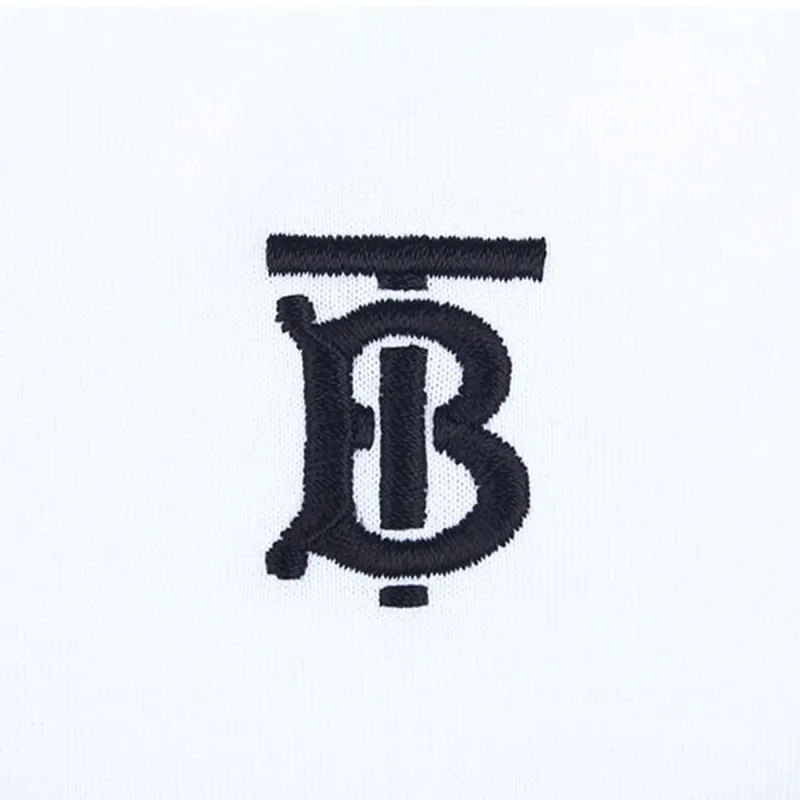 Burberry T Shirts Men White-3