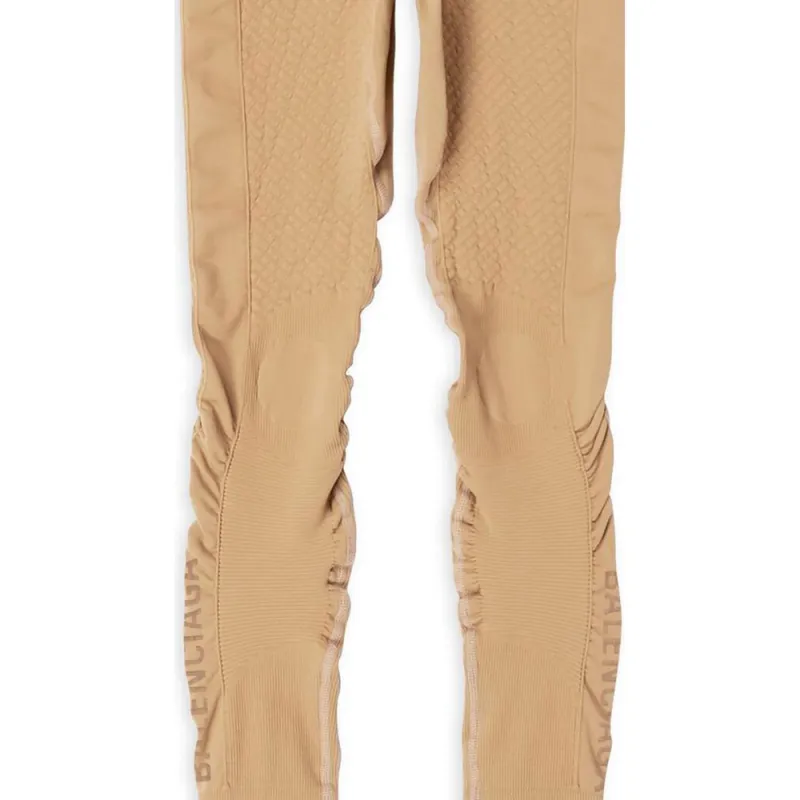 Balenciaga SS23 Leggings Slim Fit Women's Camel-5