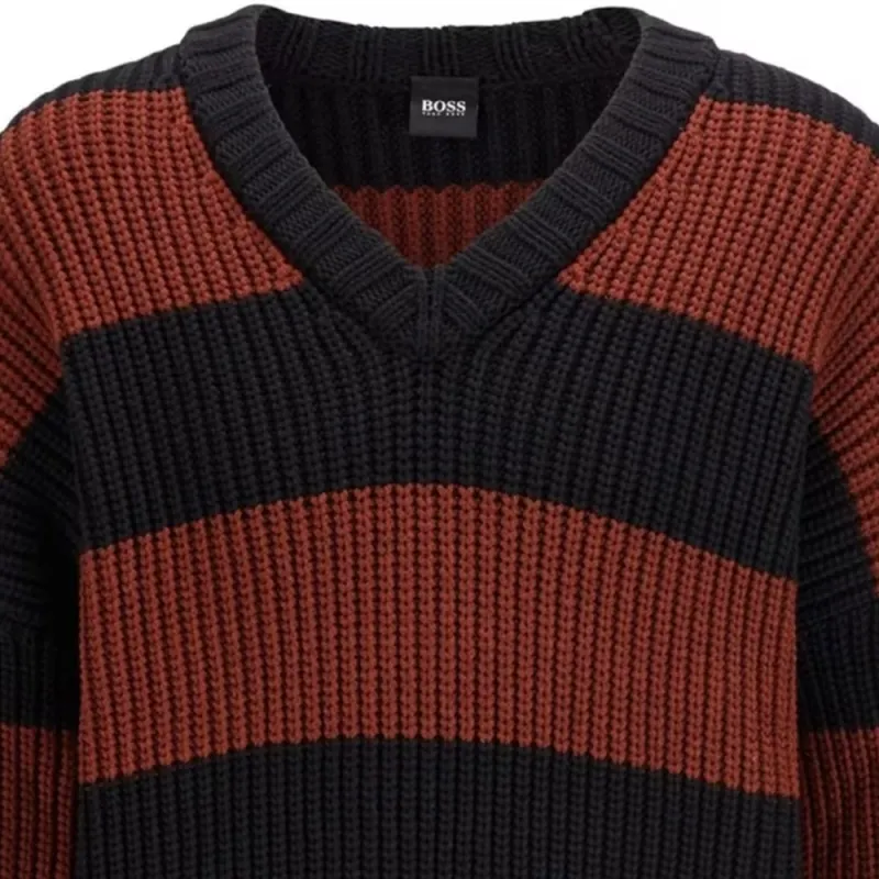 HUGO BOSS Sweaters Men Red-4