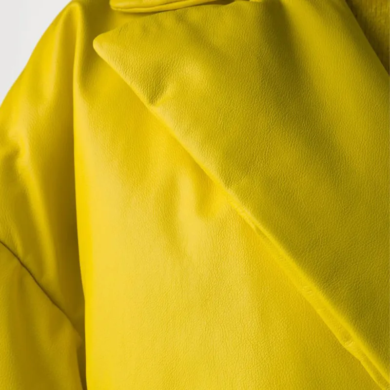 Balenciaga Trench Coat Women's Yellow-4