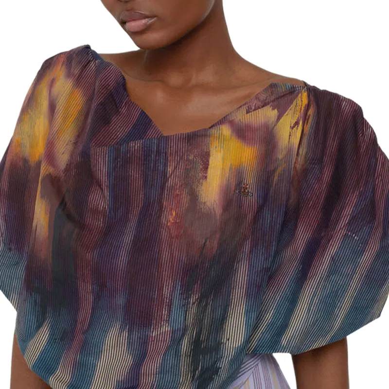 Vivienne Westwood Heart Top Shirt Women's Multicolor-3