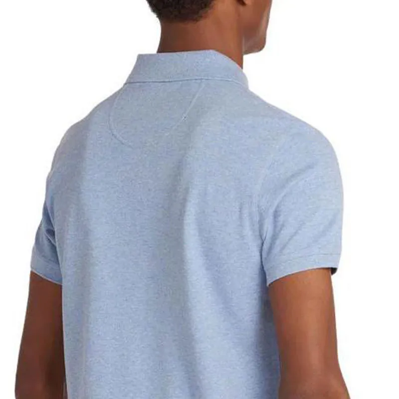 BARBOUR Polo Shirt Men's Sky Blue-4