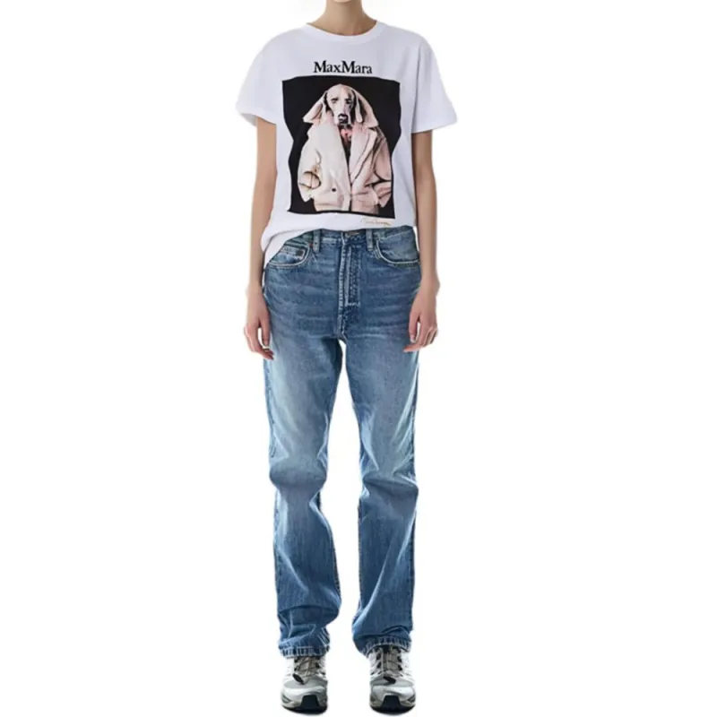 MaxMara T Shirts Women's White-1