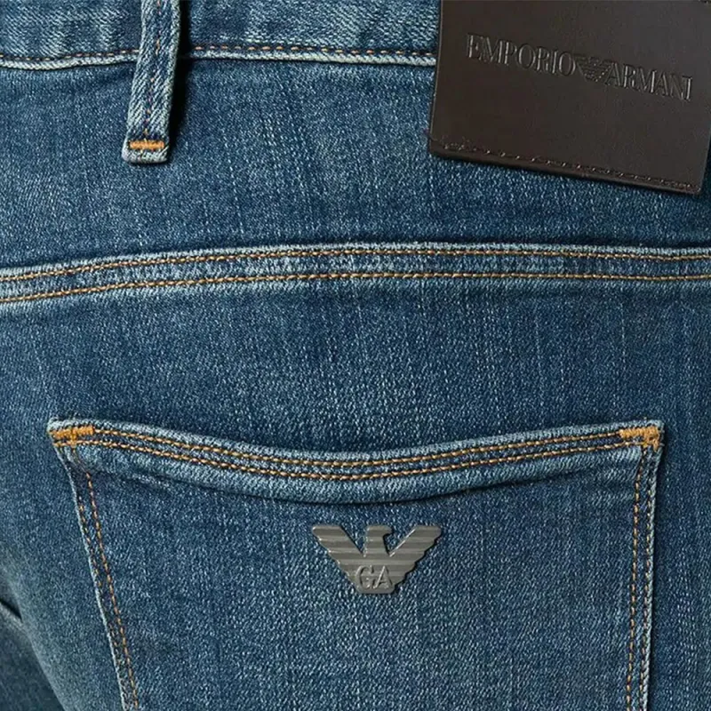 EMPORIO ARMANI Jeans Men's Dark Blue-4