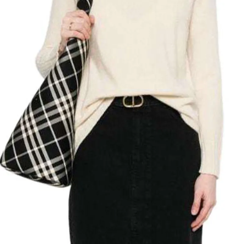 Twinset Denim Belt Skirt-1