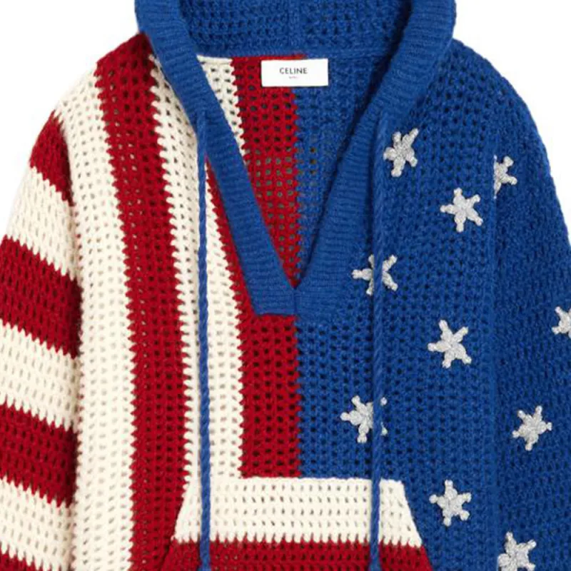 CELINE Sweaters Men Blue-3