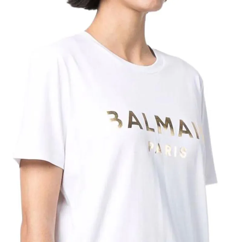 BALMAIN SS22 T Shirt Women's White-4