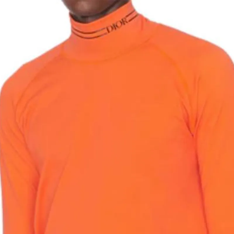 DIOR T-Shirts Men Orange-3