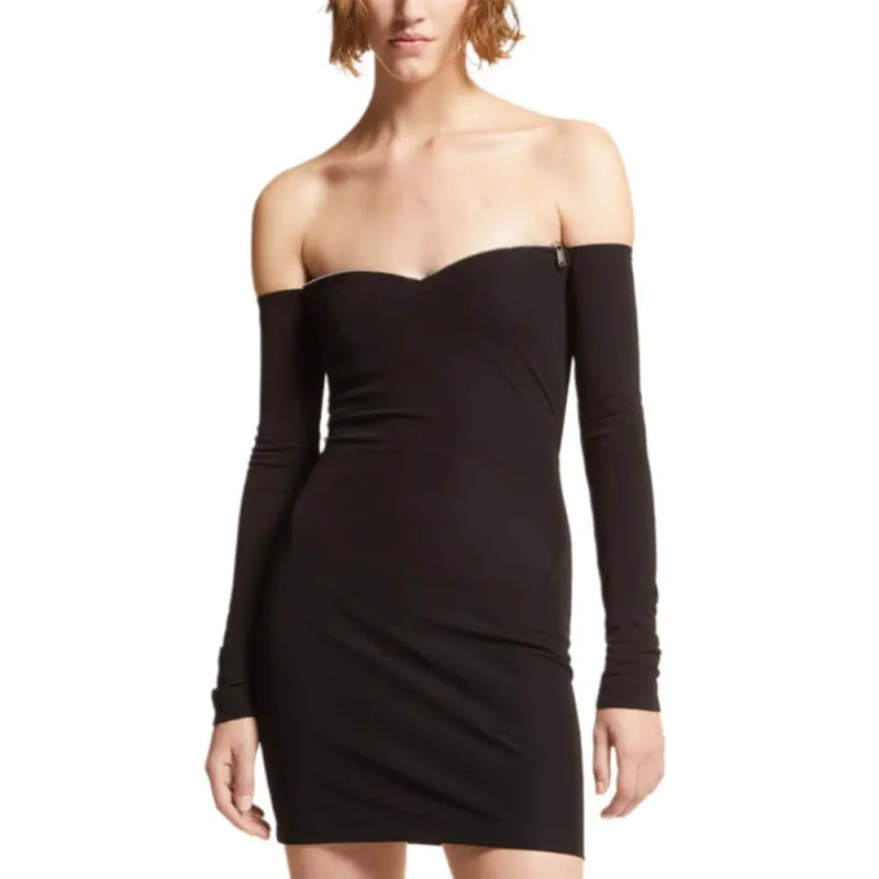 DSQUARED 2 Off Shoulder Mini Dress-1