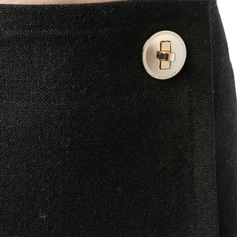 GIVENCHY Casual Short Skirts Women's Black-4