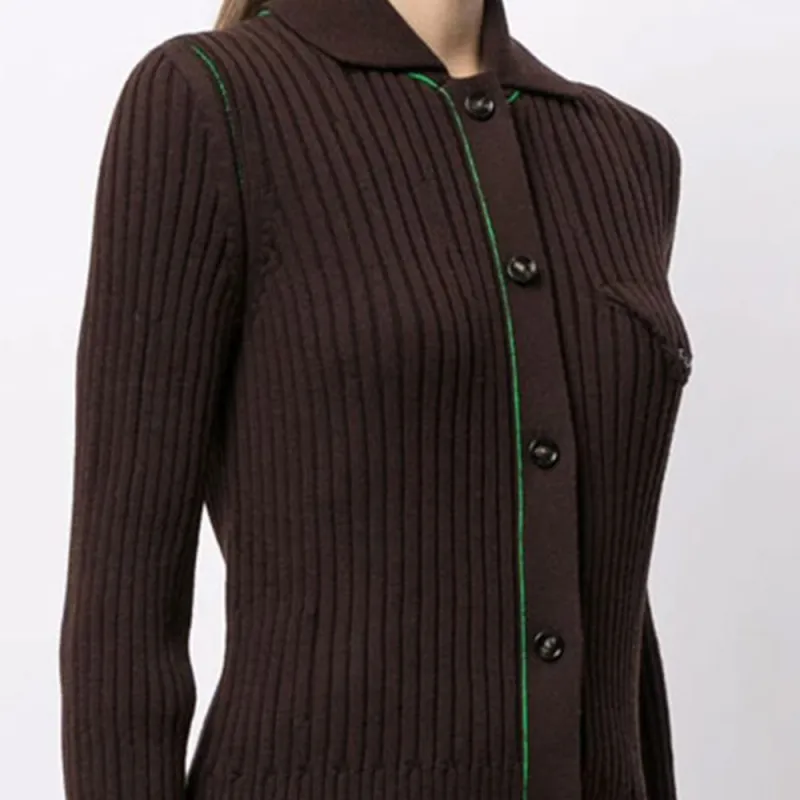 Bottega Veneta FW21 Sweater Women's Brown-5