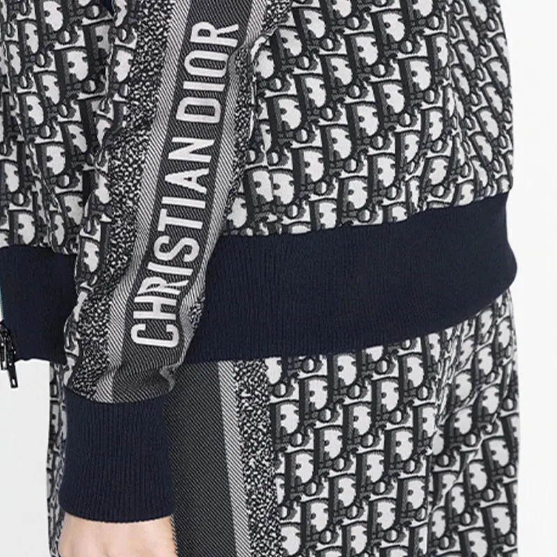DIOR SS21 Baseball Jacket Women's Black-2