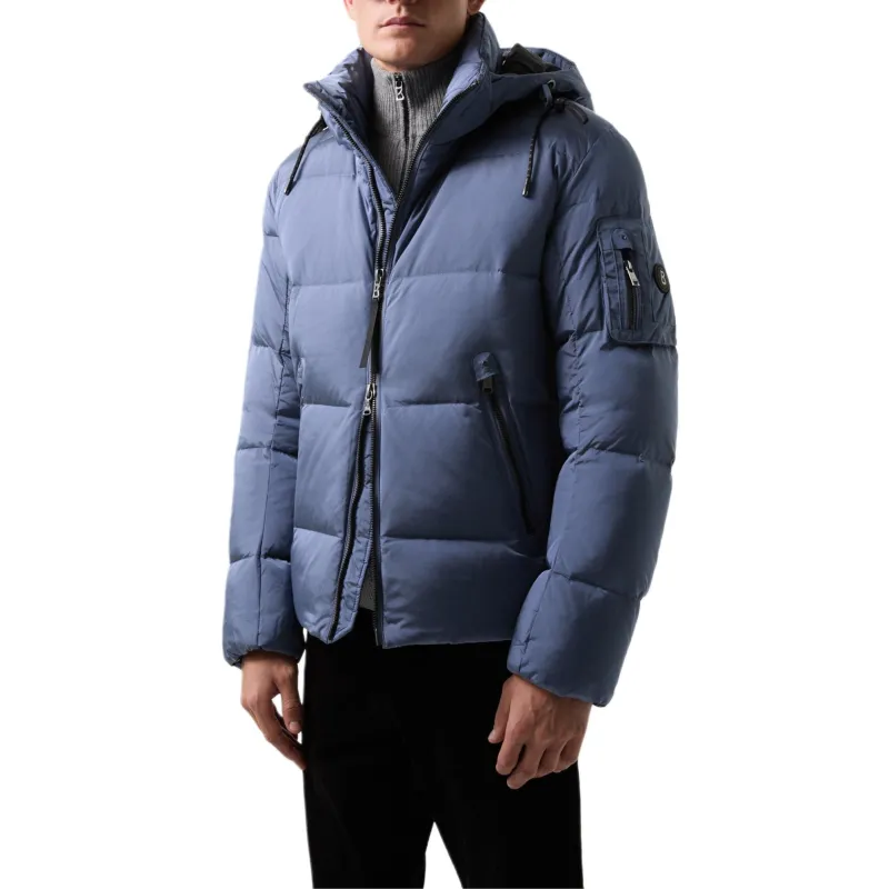 BOGNER FW24 Down Jacket Men's Blue Gray-5