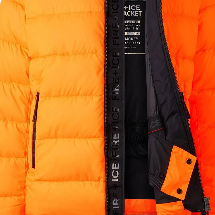 BOGNER FW24 Puffer Jacket Men's Orange-4