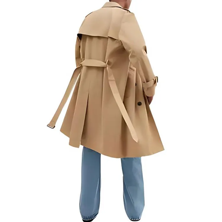 COACH FW24 Trench Coat Men's Khaki-2