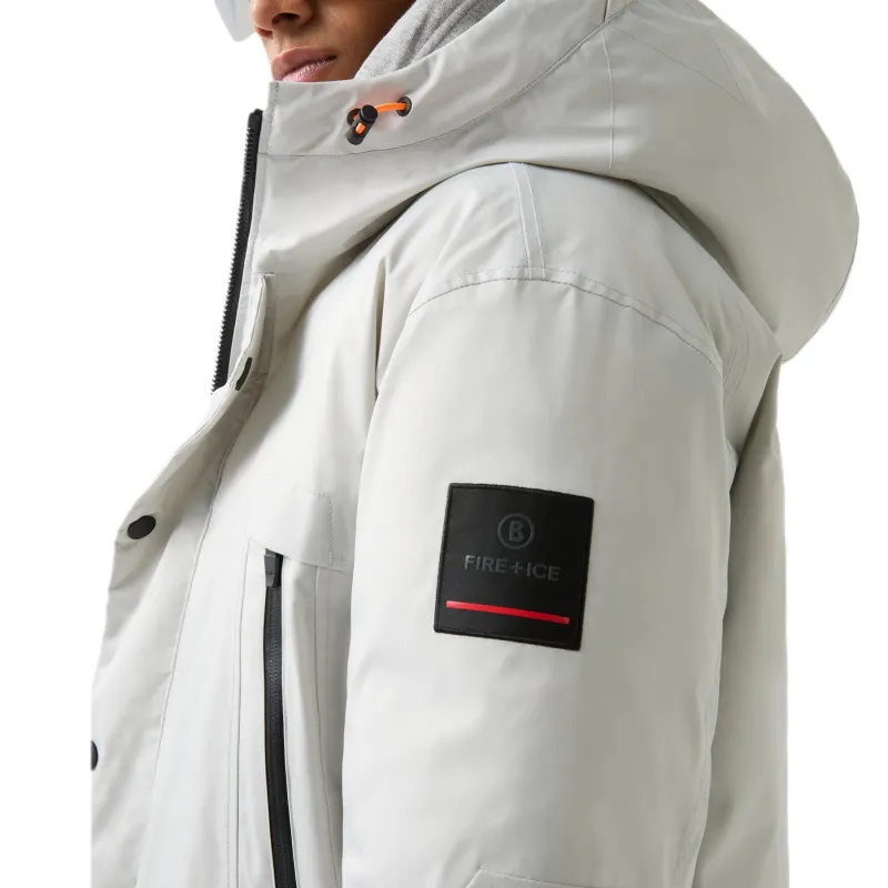 BOGNER FW24 Puffer Jacket Men's Light Gray-9