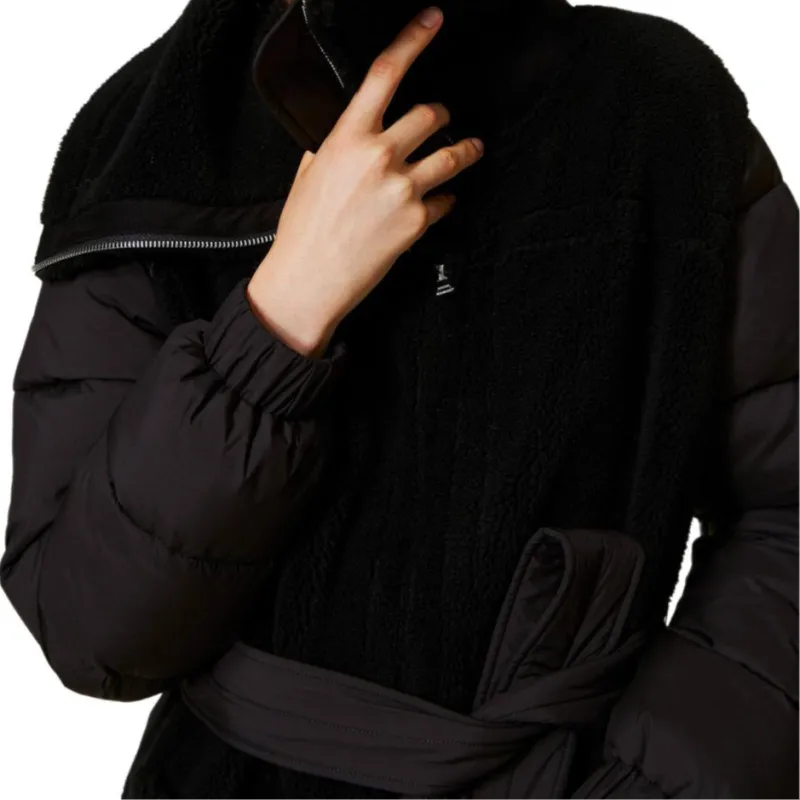 Twinset Faux fur Padded Coat-1
