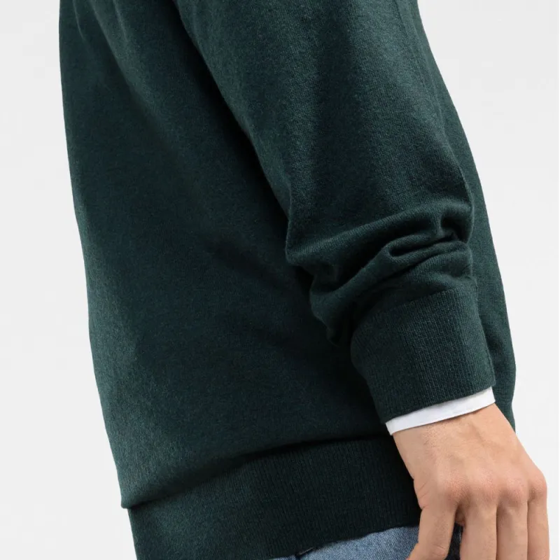 Balenciaga Cashmere V Neck Oversized Top-5