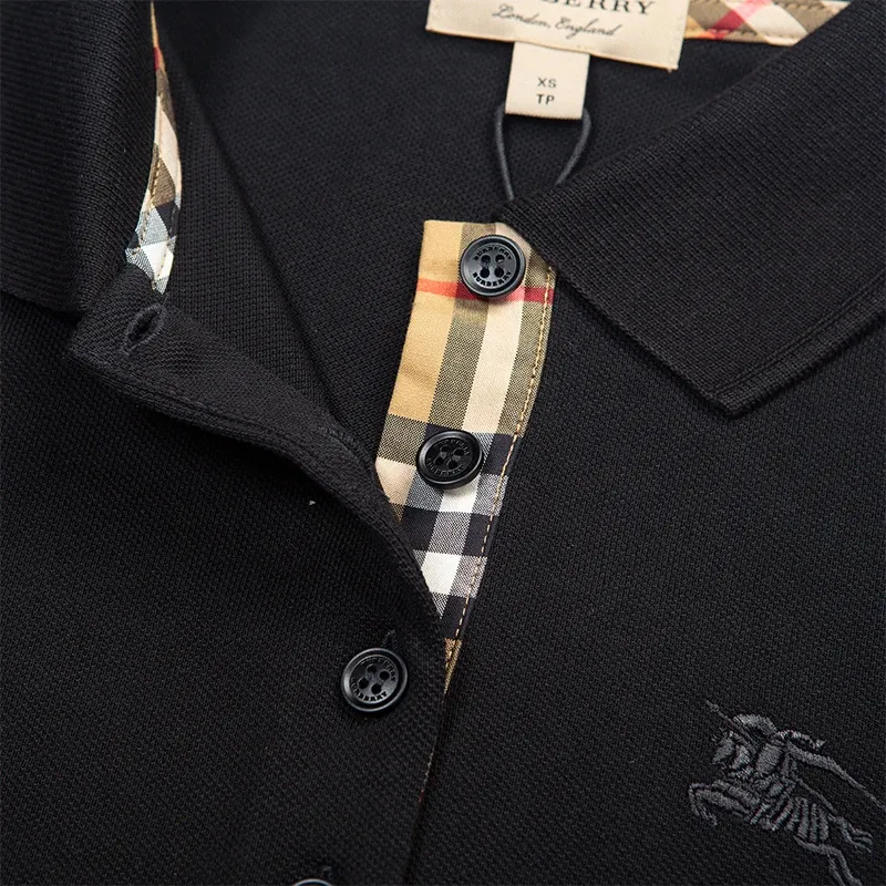 Burberry Polo Shirt Women's Black-5