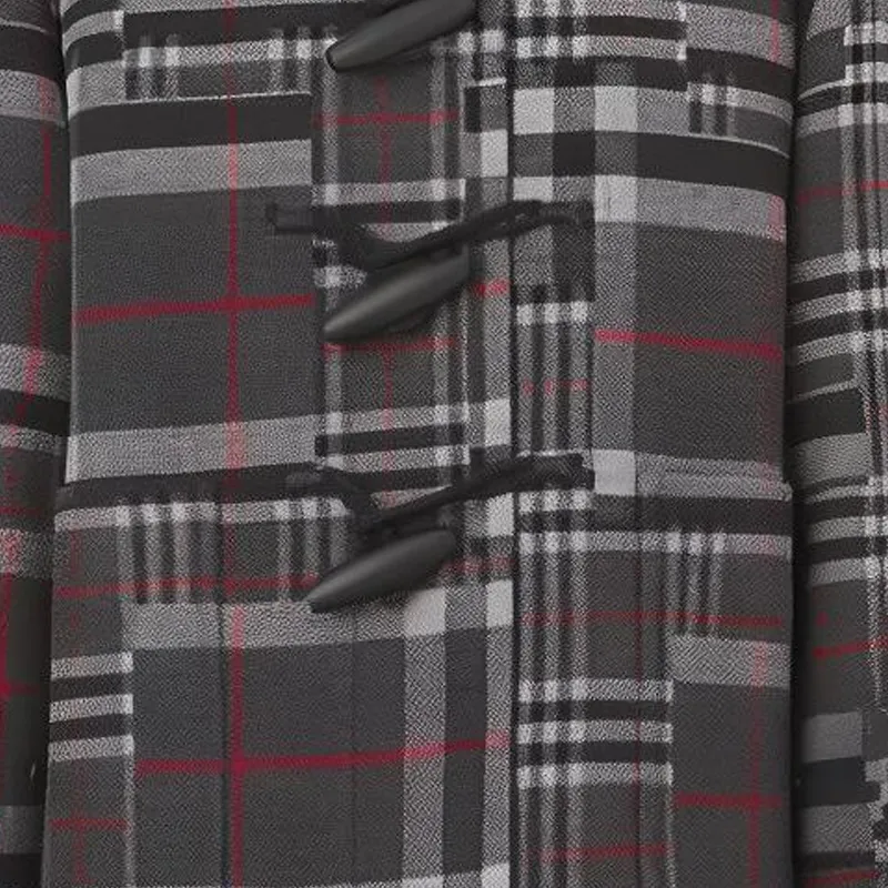 Burberry Coats Fall And Winter Coat Men's Charcoal Gray 80450071-5