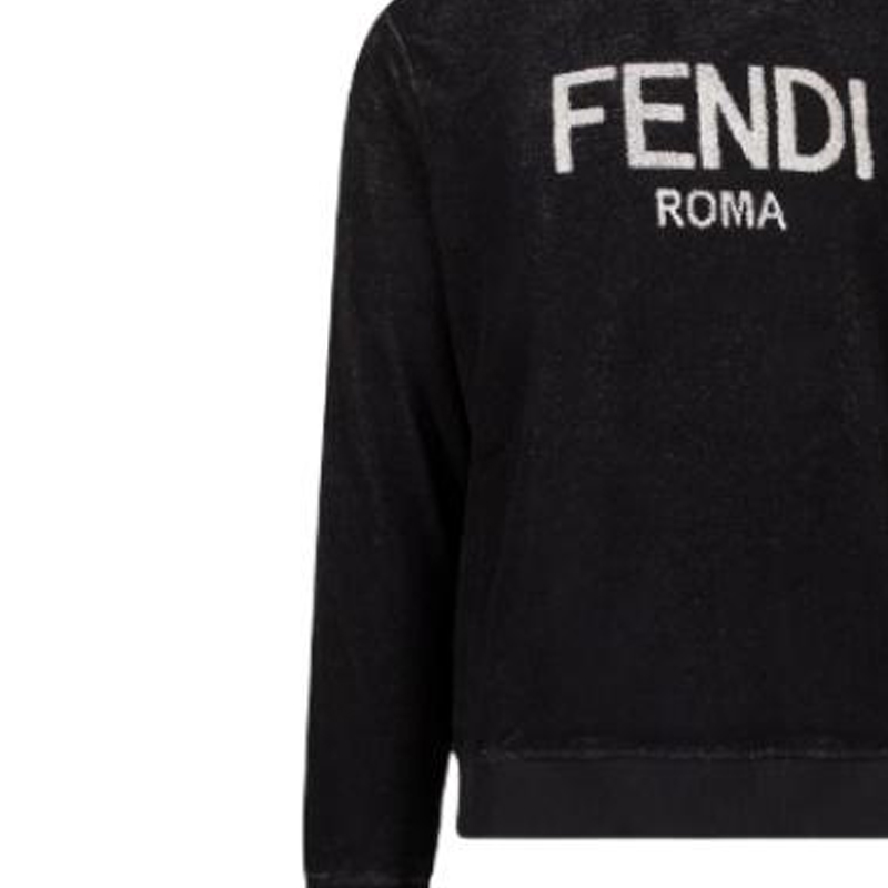 FENDI Sweatshirts Men Black - POIZON FENDI Sweatshirts Men Black - POIZON