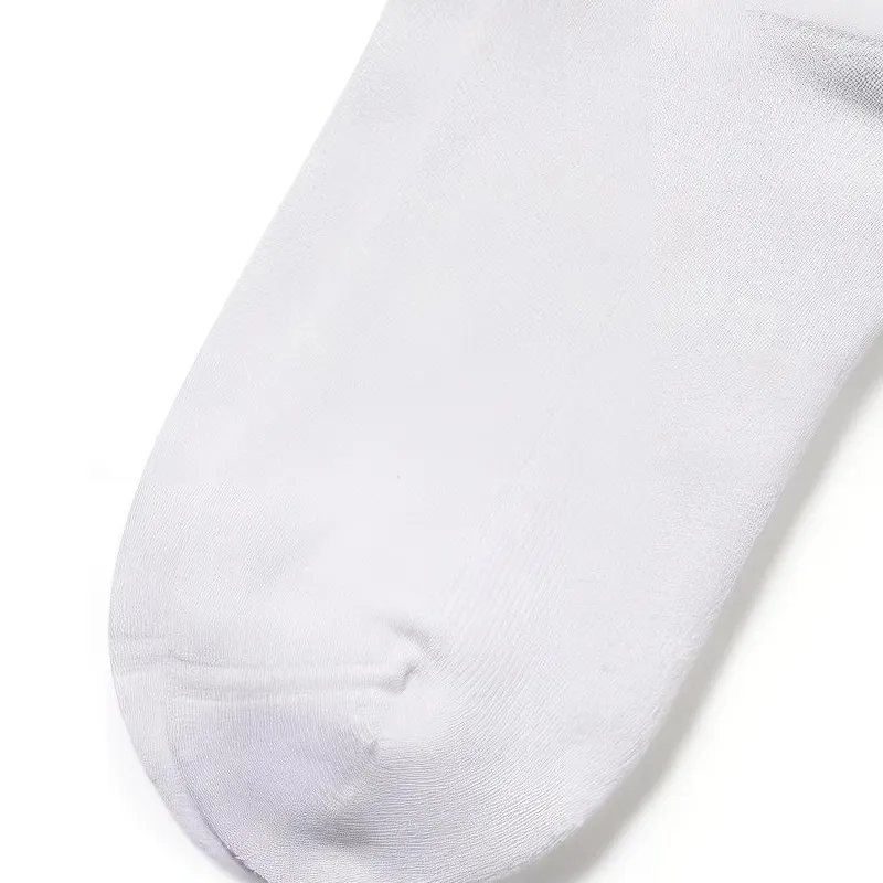 Balenciaga Loop Sports Icon Socks 'White/Black'-3