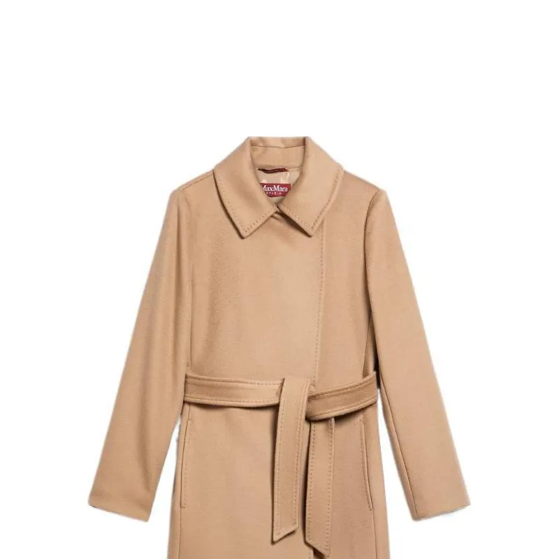 MaxMara Studio Bcollag Belted Coat-4