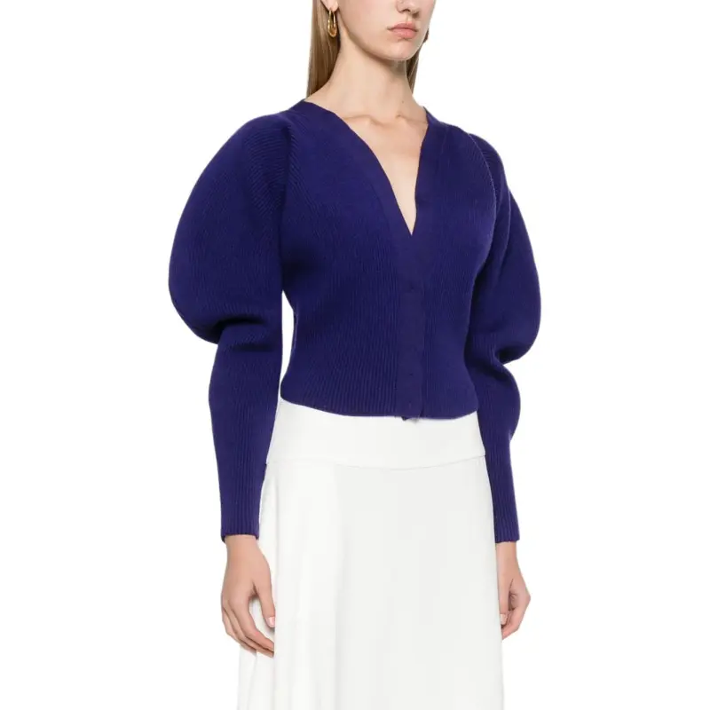 Alaia Ribbed Cardigan-3