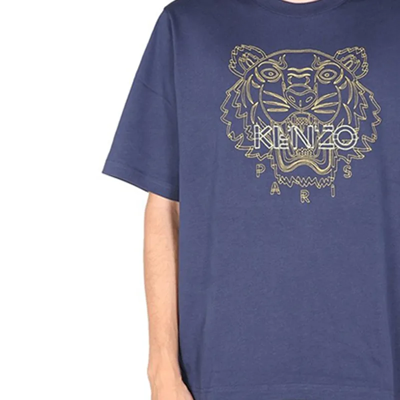 KENZO T Shirts Men Navy-1