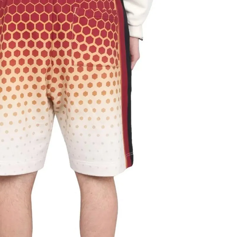 DRIES VAN NOTEN Logo Printed Drawstring Bermuda Shorts-4