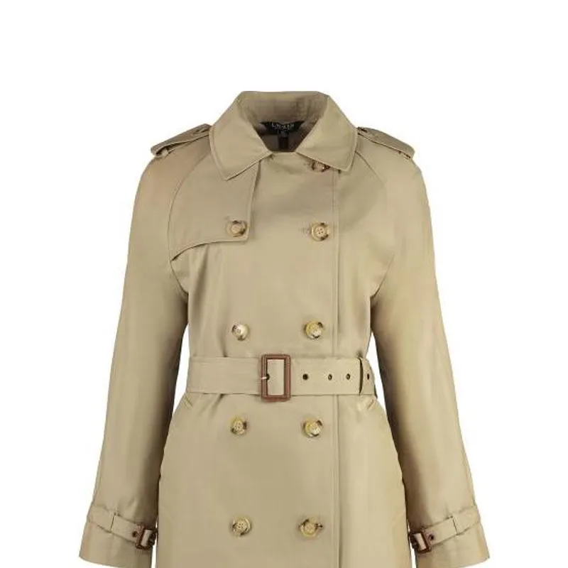 Ralph Lauren Double Breasted Belted Trench Coat-3
