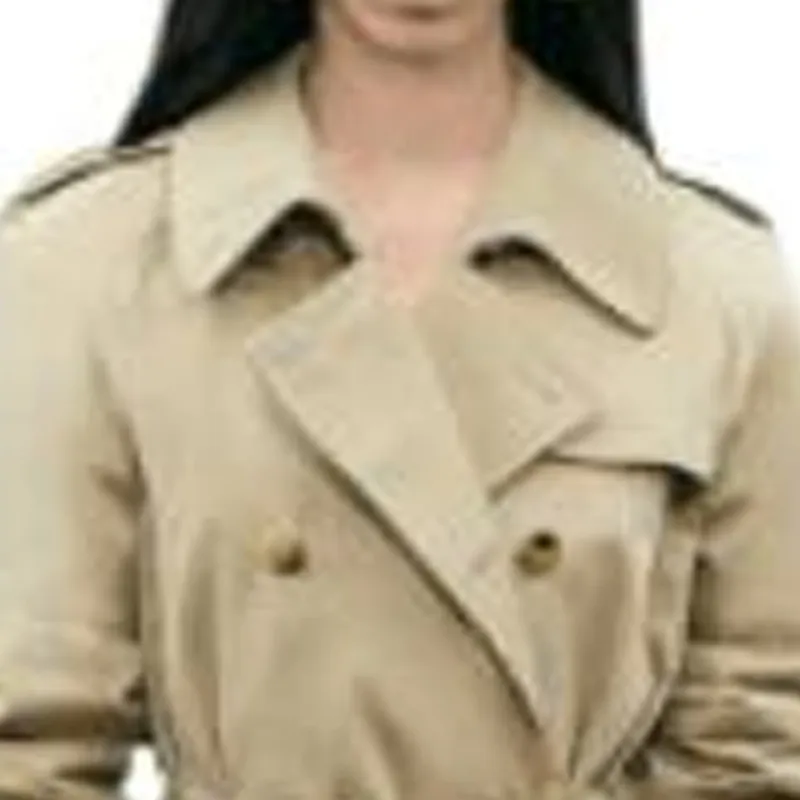 Givenchy Trench Coats Women's Khaki-1