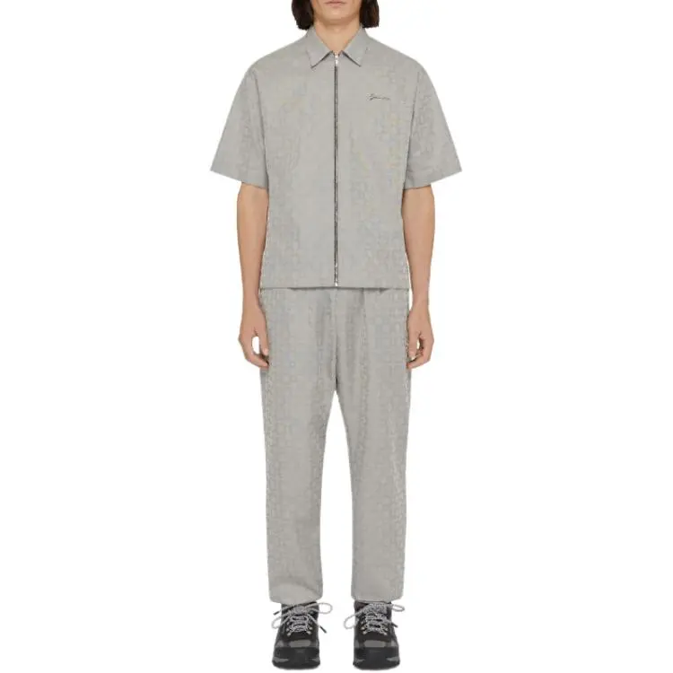 Givenchy Monogram 72 Jacquard Zipped Shirt-1
