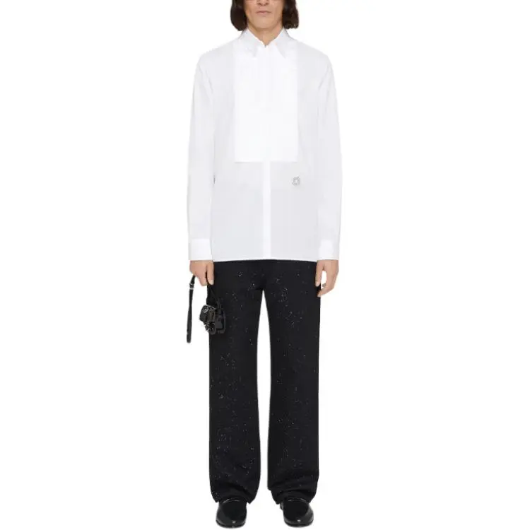 Givenchy Shirts Men White-1