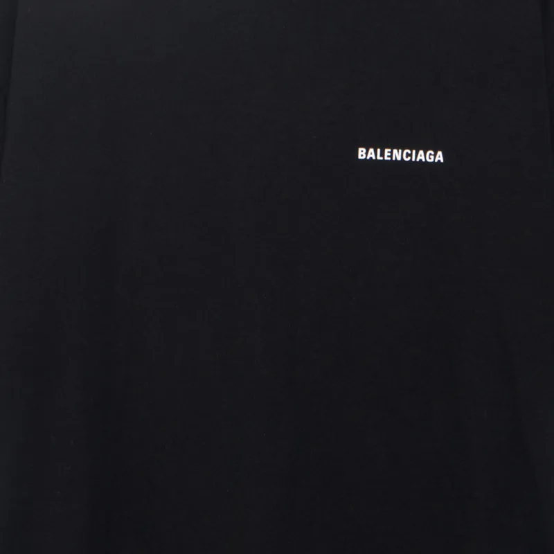 Balenciaga Logo Medium Fit T shirt-5
