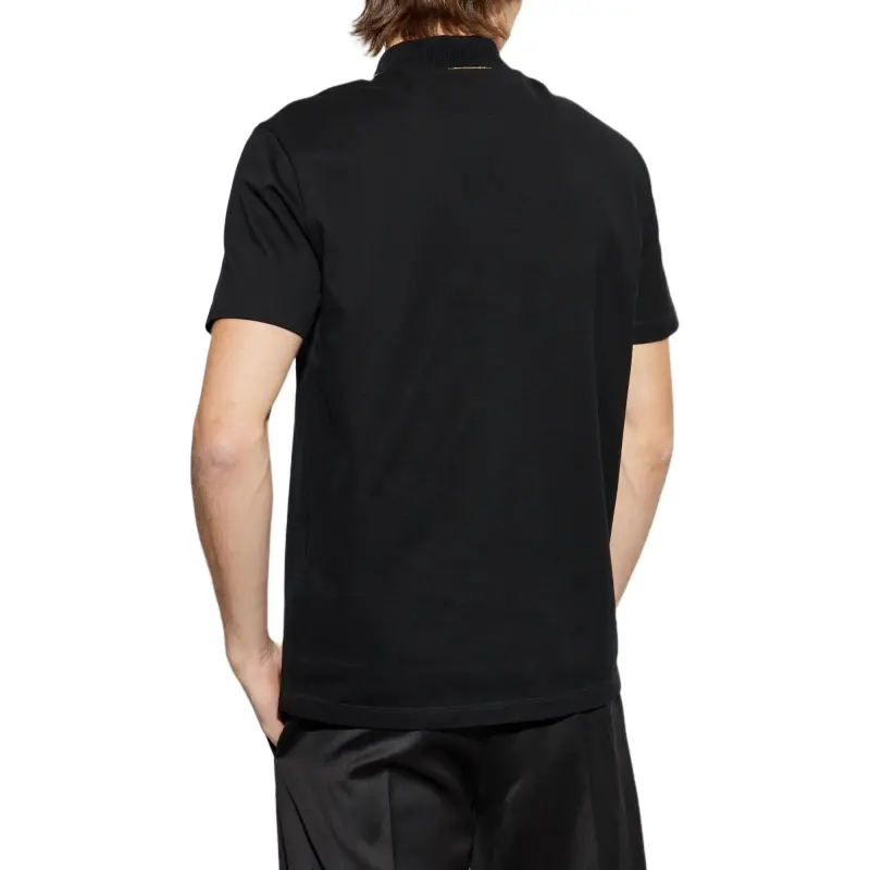 VERSACE Collared Short Sleeve Polo Shirt-2