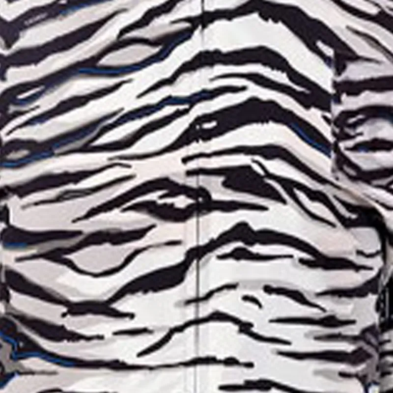 FENDI Trench Coats Women's Black White-4