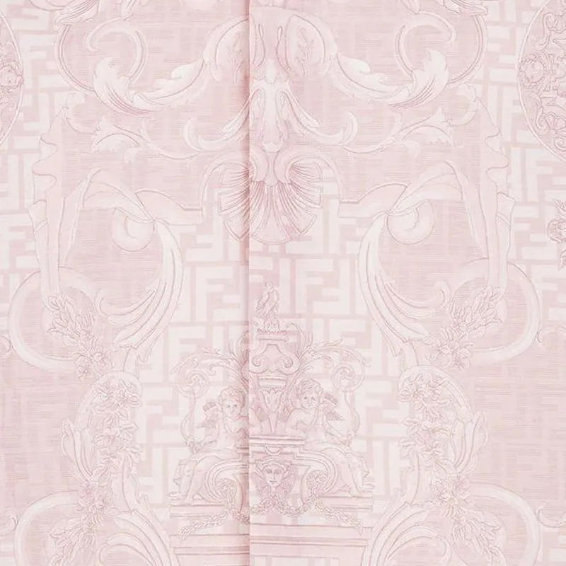Versace X FENDI X VERSACE Shirts Men Pink-4
